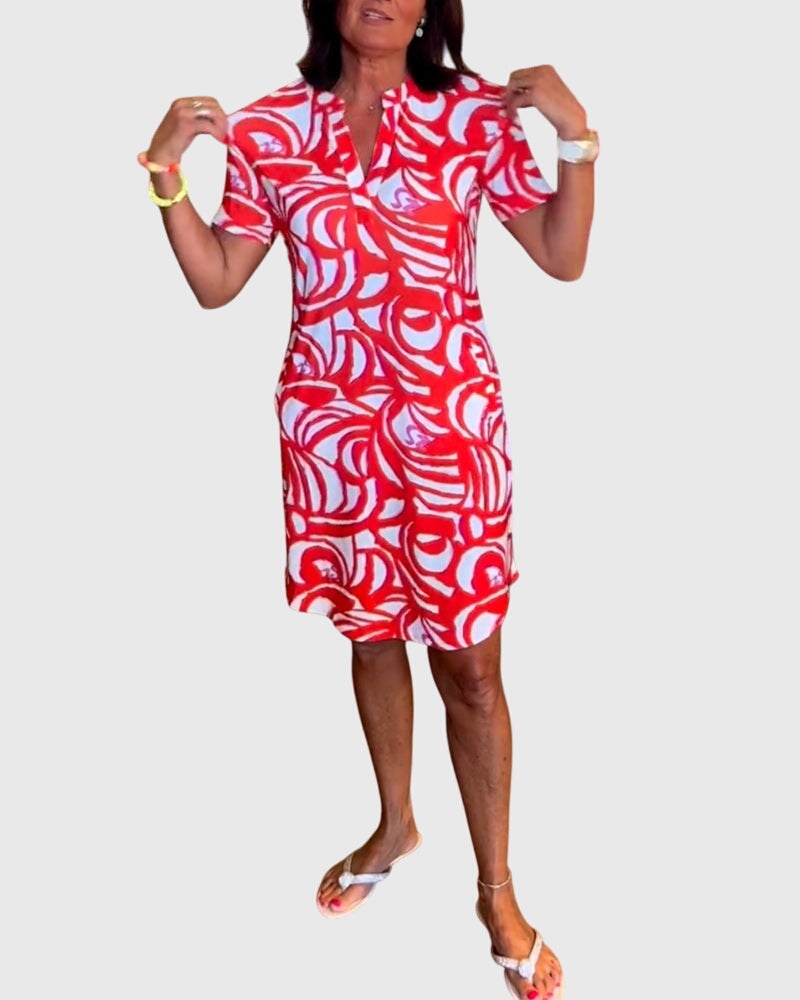 Juanita | Flattering Avenue Walk Dress