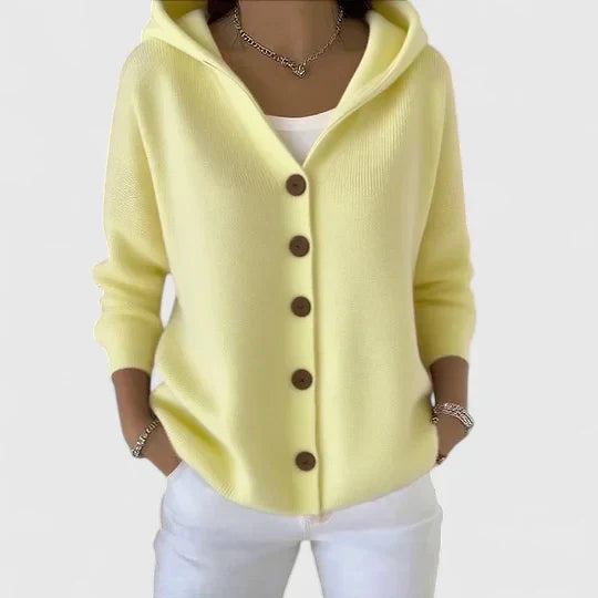 Jessica | Elegant Cardigan Yellow