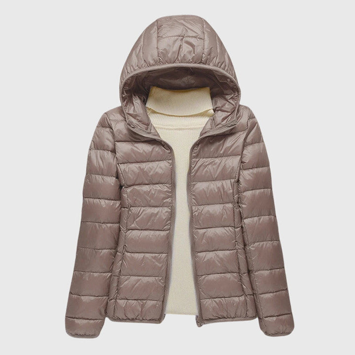 Janey | Ultra-Light Quilted Jacket Khaki