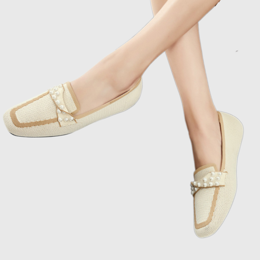 Melora | Pearl Comfort Loafers Blanco