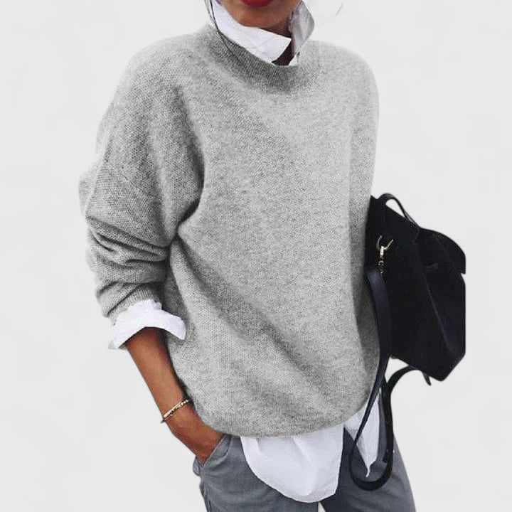 Lorna | Elegant Jumper Grey