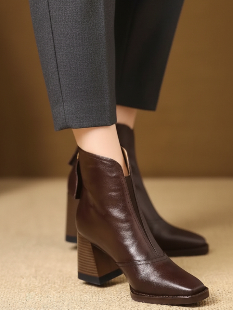 Diane | Sleek Leather Boots