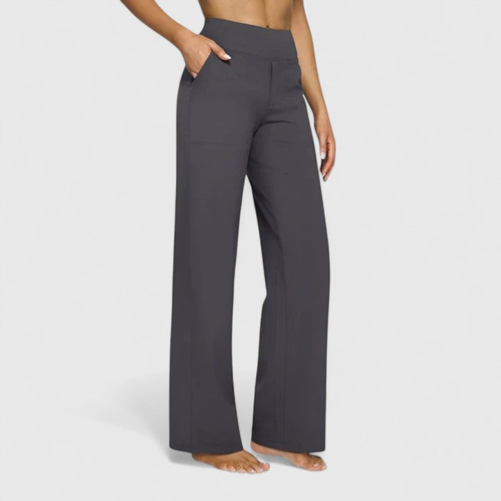 Charity | Elegant Trousers Gray