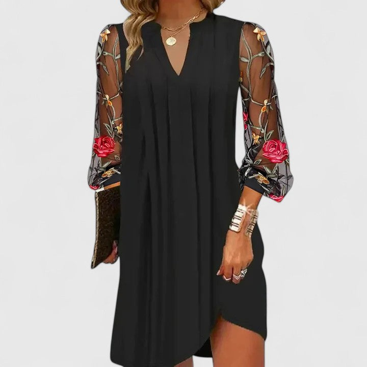 Faith | Sophisticated Mini Dress Black