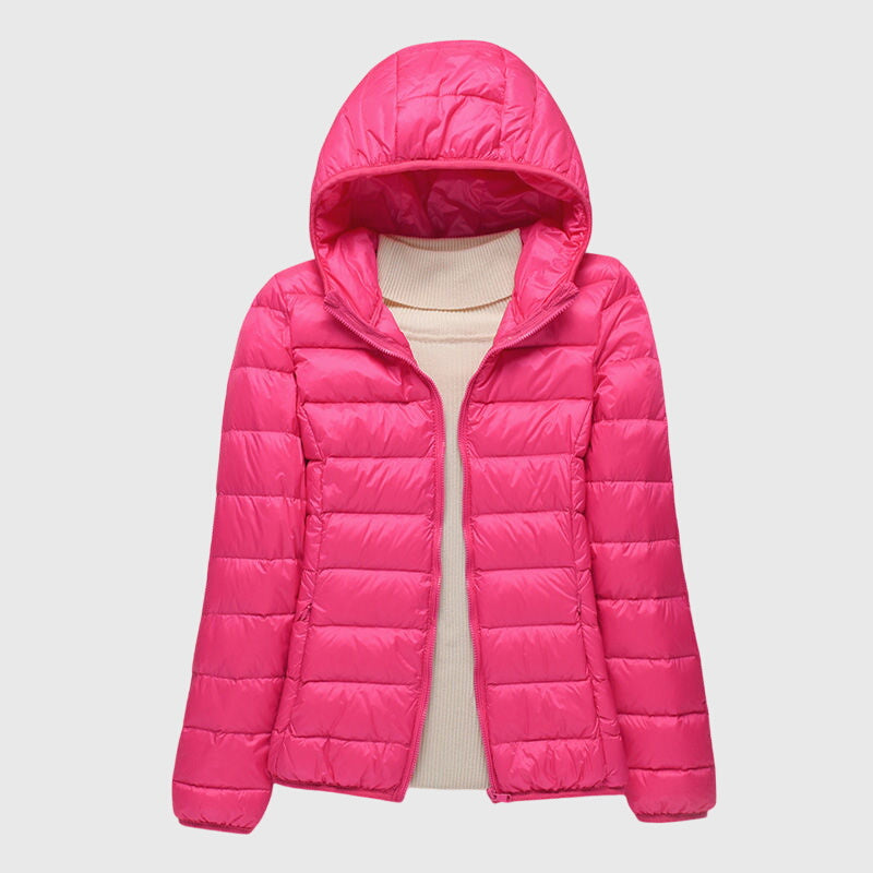 Janey | Ultra-Light Quilted Jacket Pink