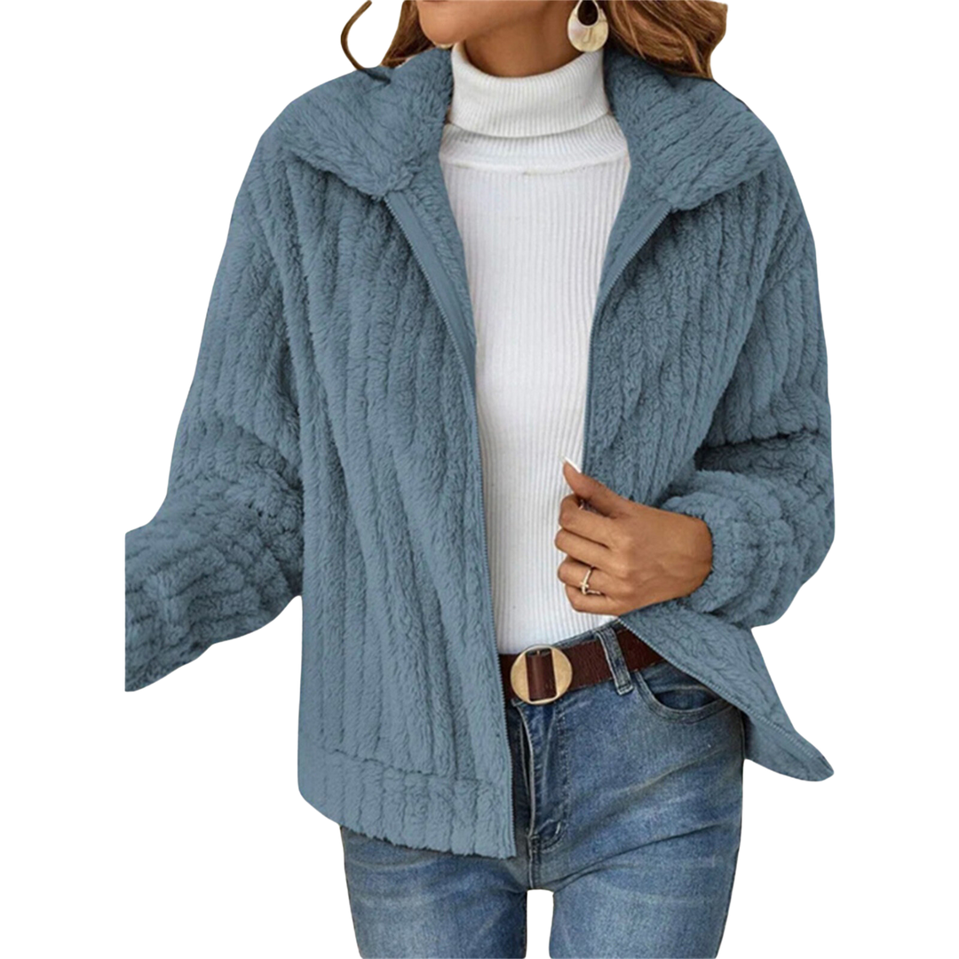 Jeanette | Comfortable Jacket Blue