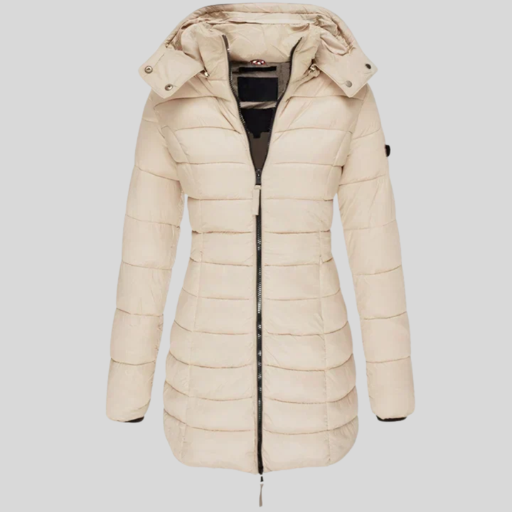Helene | Timeless Winter Jacket Ivory