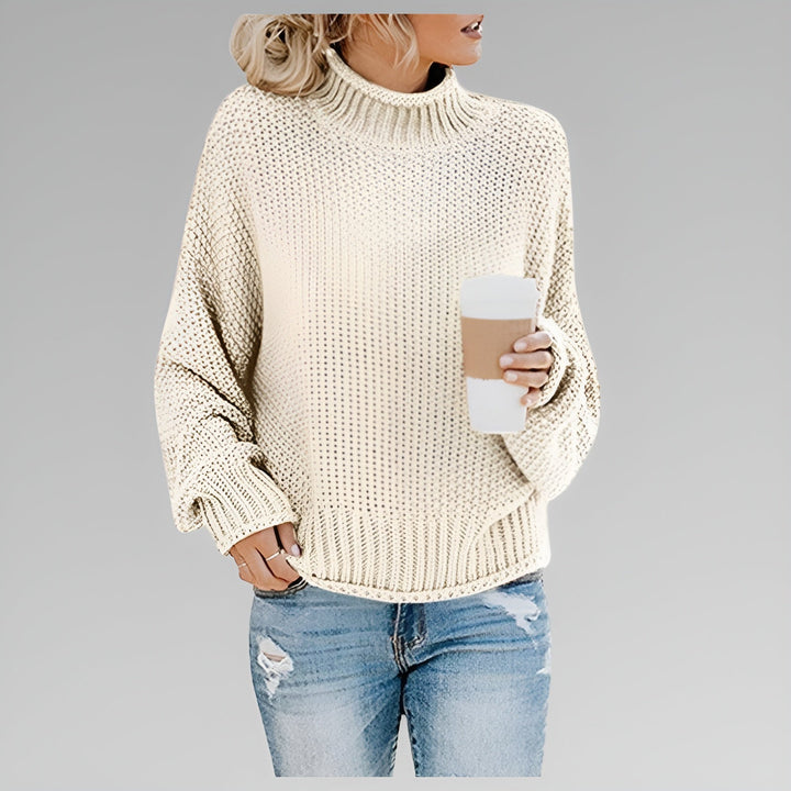 Anna | Classic Cozy Knit Sweater White