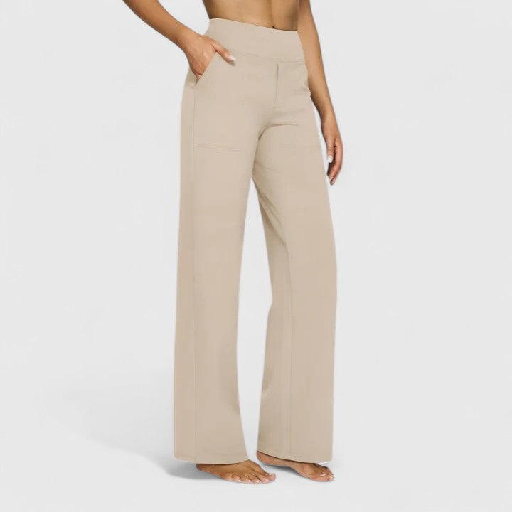 Charity | Elegant Trousers Cream