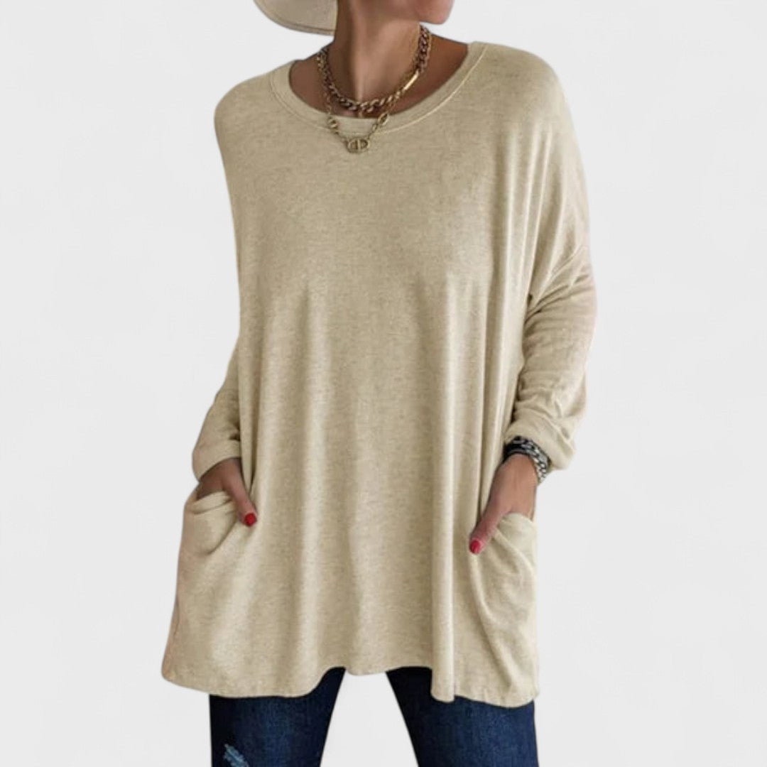 Susan | Comfortable shirt Khaki