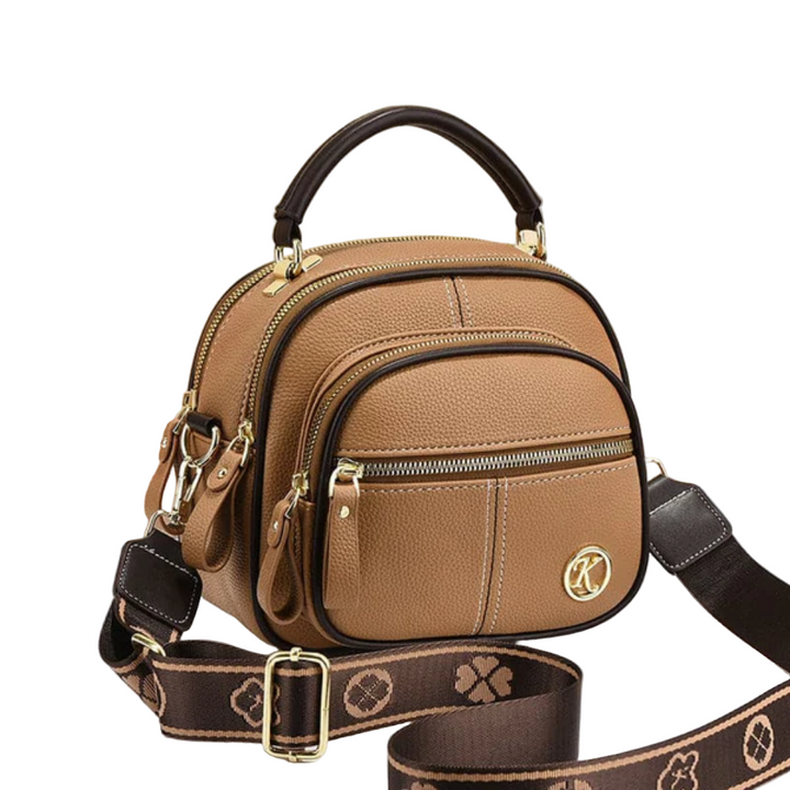 Molly’s Timeless Sophistication | Stylish Bag with Shoulder Strap Khaki