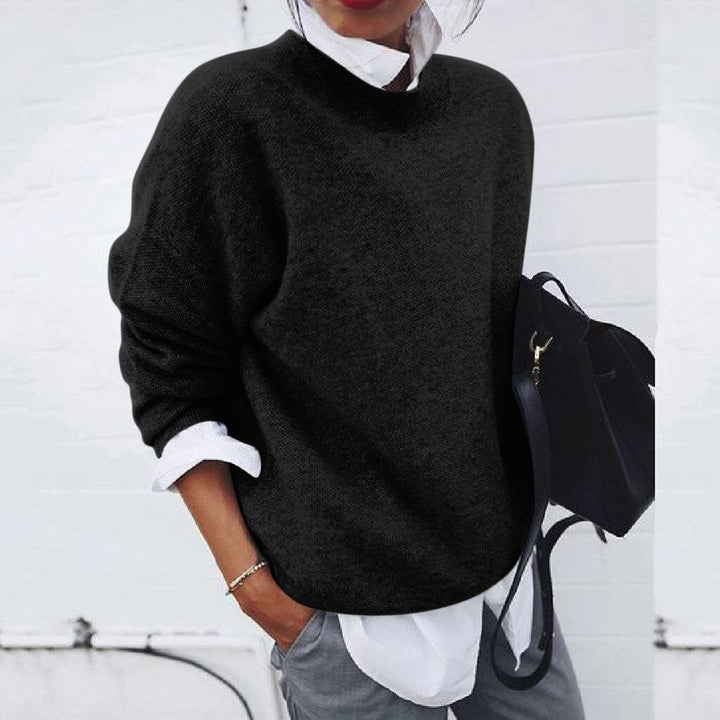 Margaret | Soft and Warm Cashmere Sweater Black