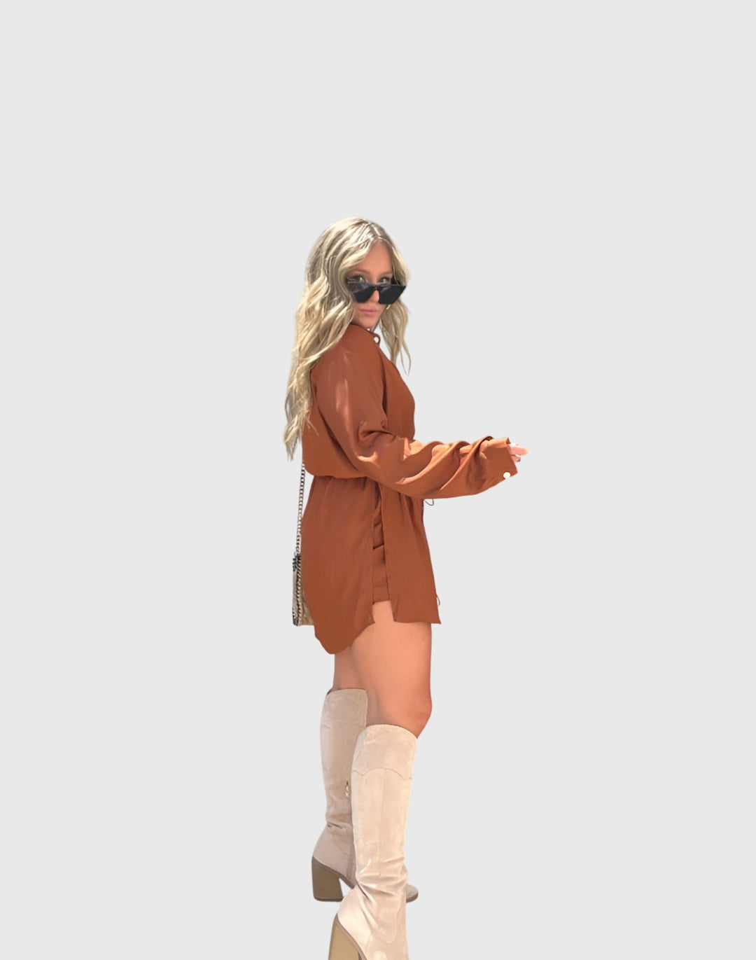 Faye | Elegant Romper Dress