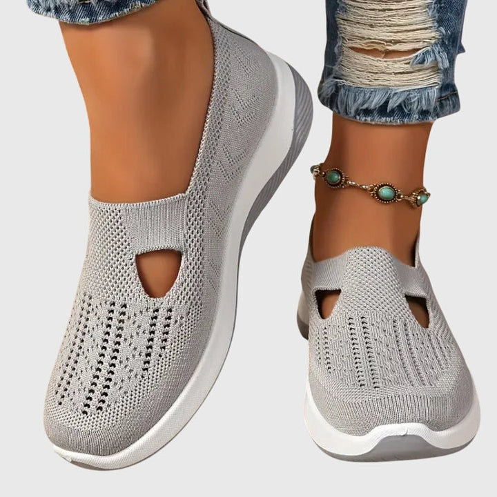 Jennifer-Lynn | Orthopedic Walking Shoes Gray