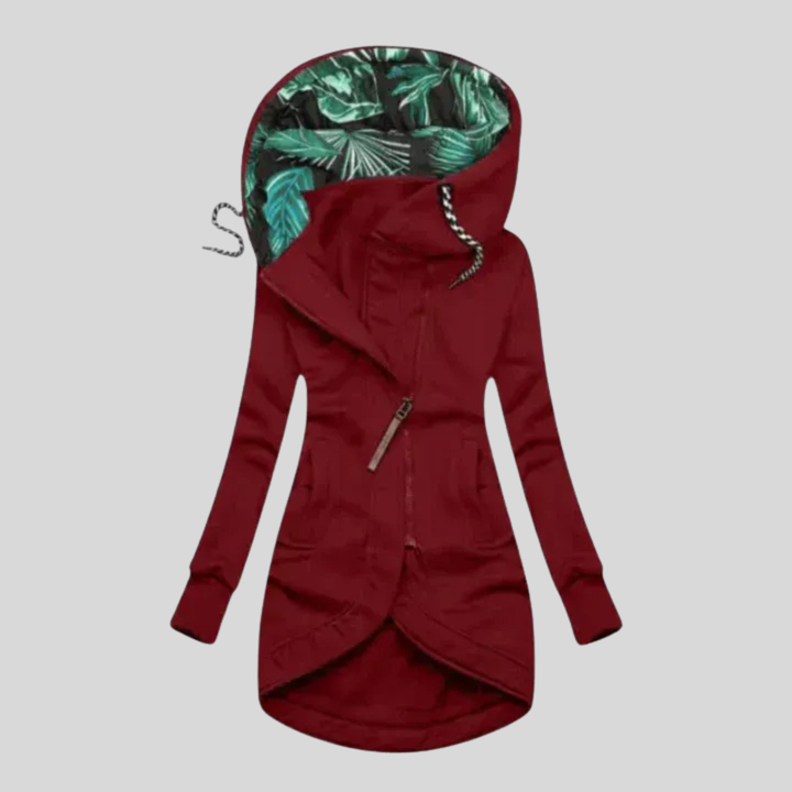 Marcia | Comfortable Winter Jacket Burgundy