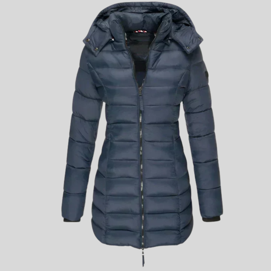 Helene | Timeless Winter Jacket Blue