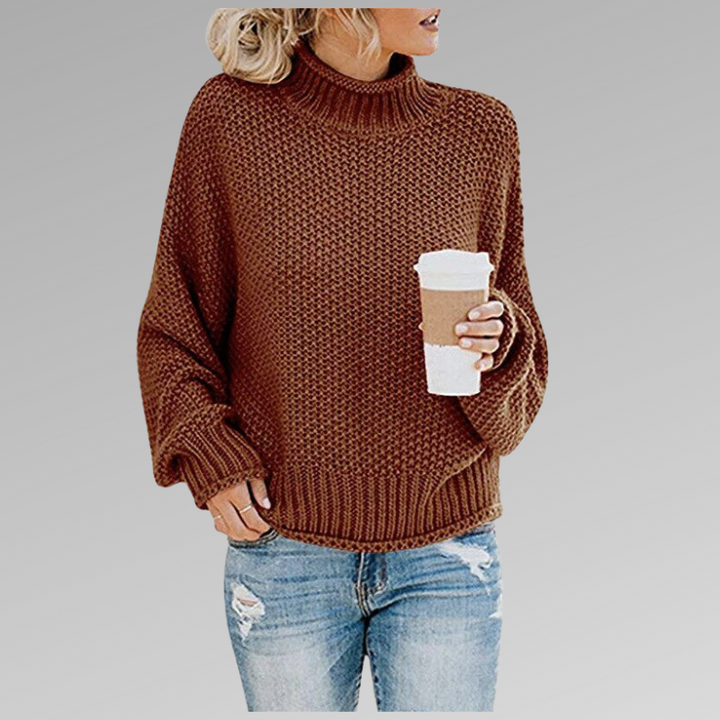 Valerianne | Elegant Jumper Brown