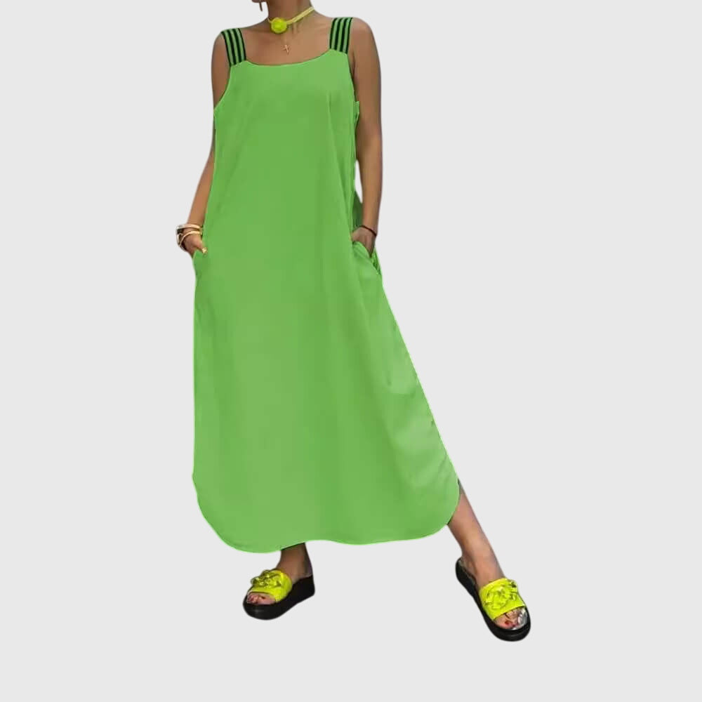 Liz | Summer Dress Green