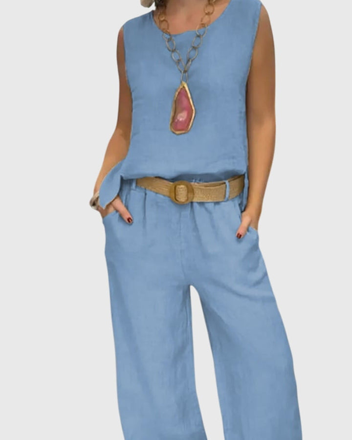 lilith | Bohemian Two-Piece Set Blue