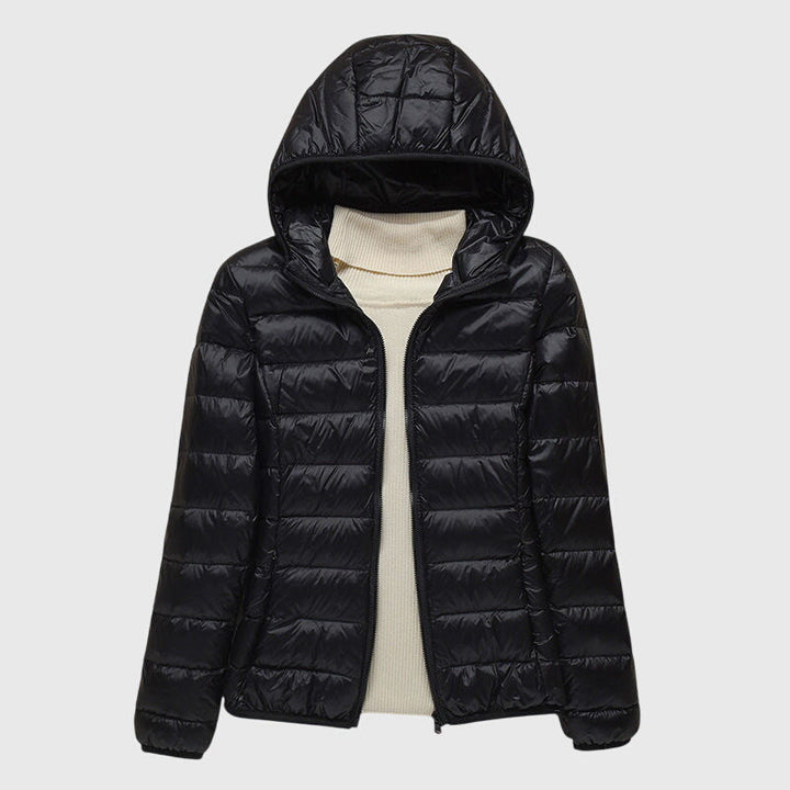 Janey | Ultra-Light Quilted Jacket Black