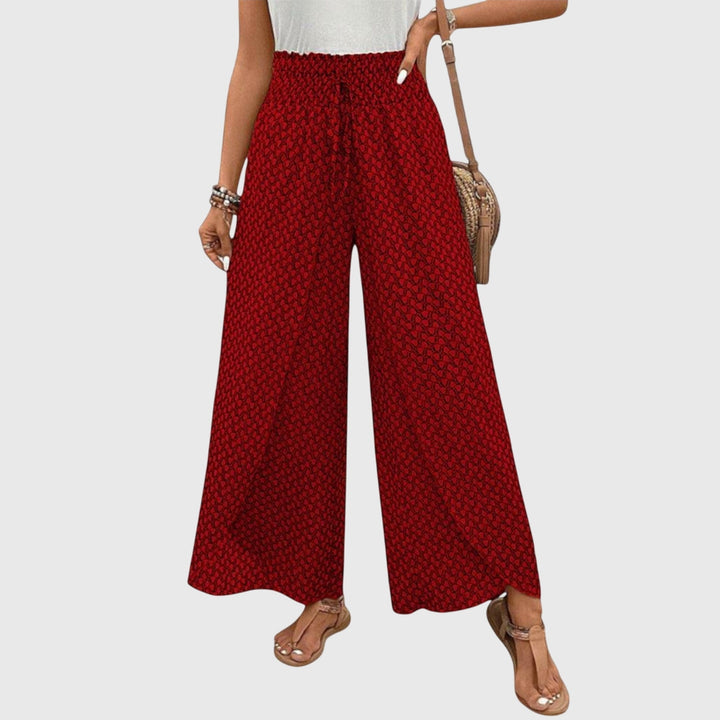Tamara | Stylish Palazzo Pants Red