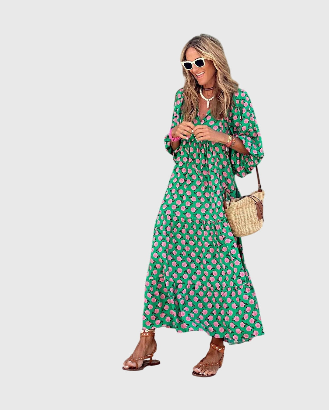 Yvette | Boho Maxi Dress