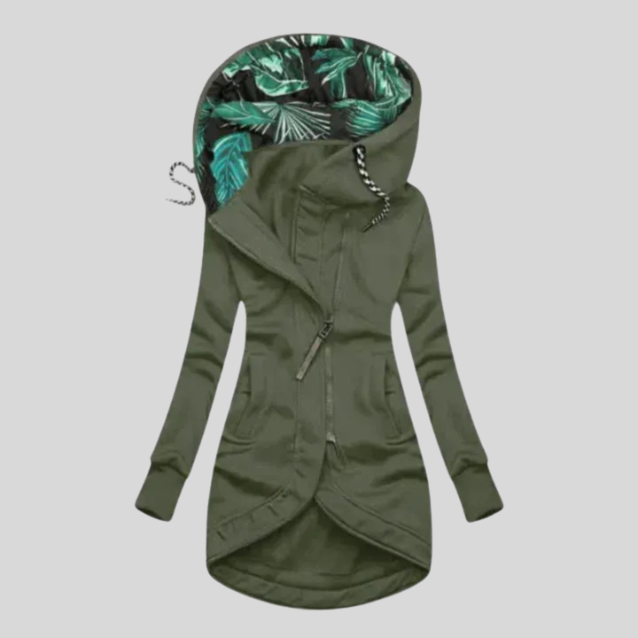 Marcia | Comfortable Winter Jacket Olive Green