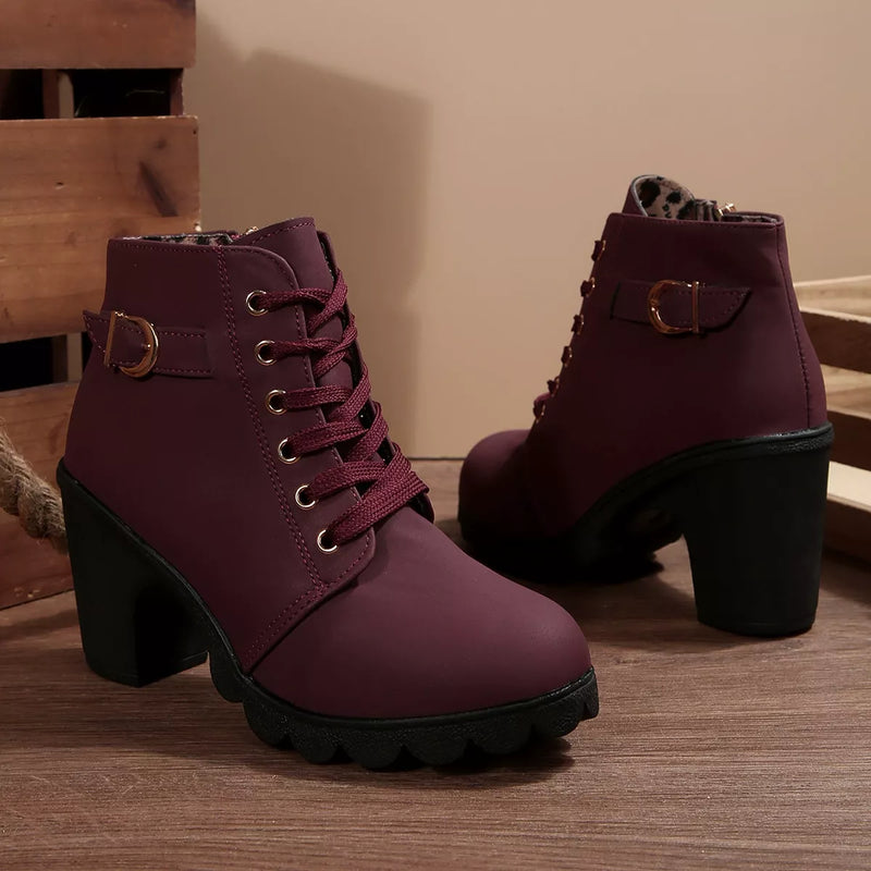 Mira | Stylish Block Boots
