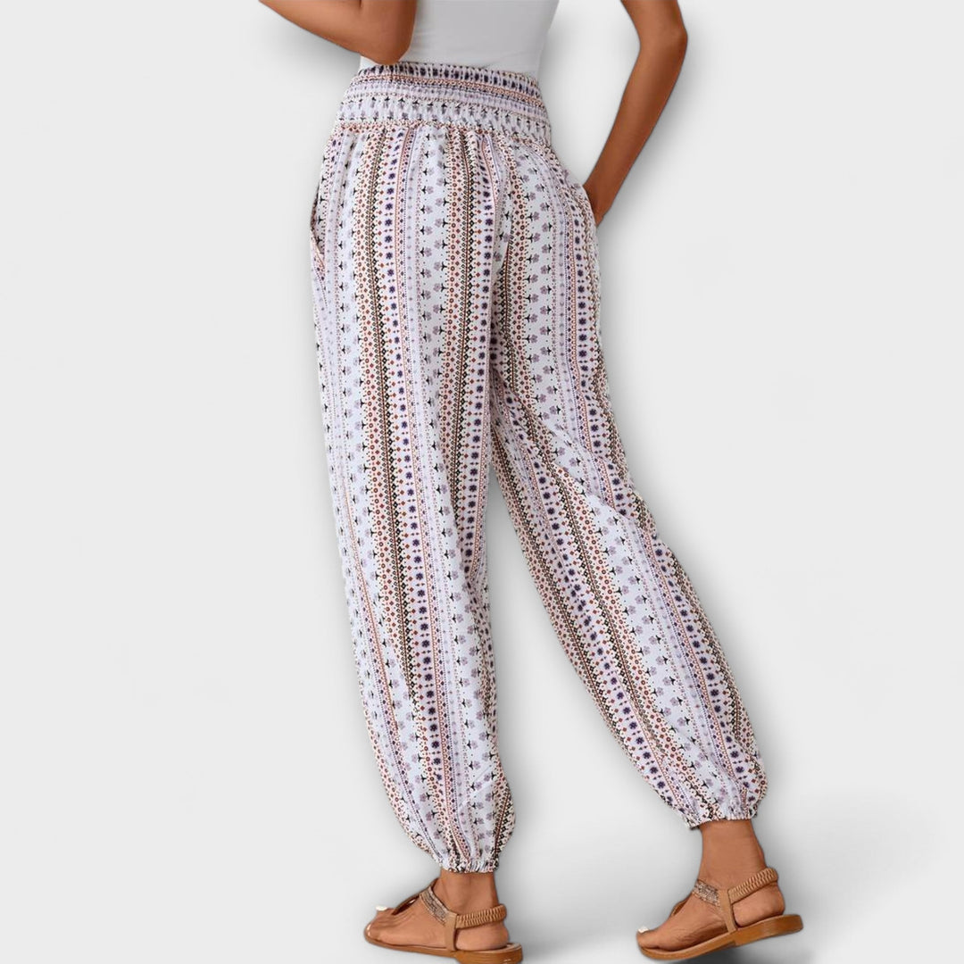 Emily | Ethnic Graphic Pants