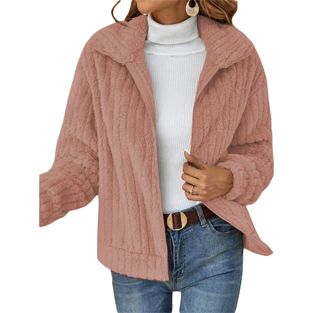Jeanette | Comfortable Jacket Pink