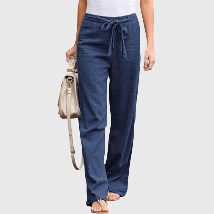 Susan | Lightweight Pants Dark Blue