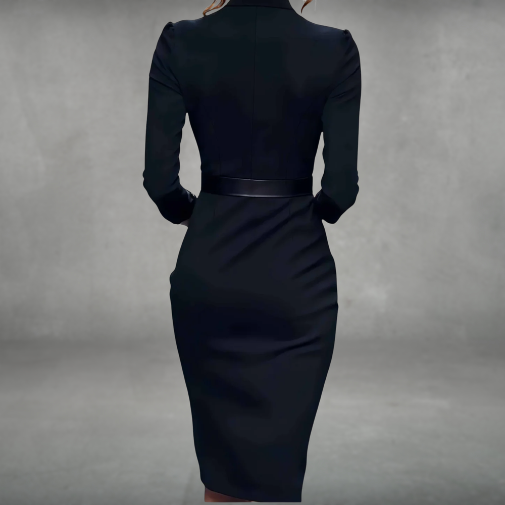 Jane | Elegant Belted Dress