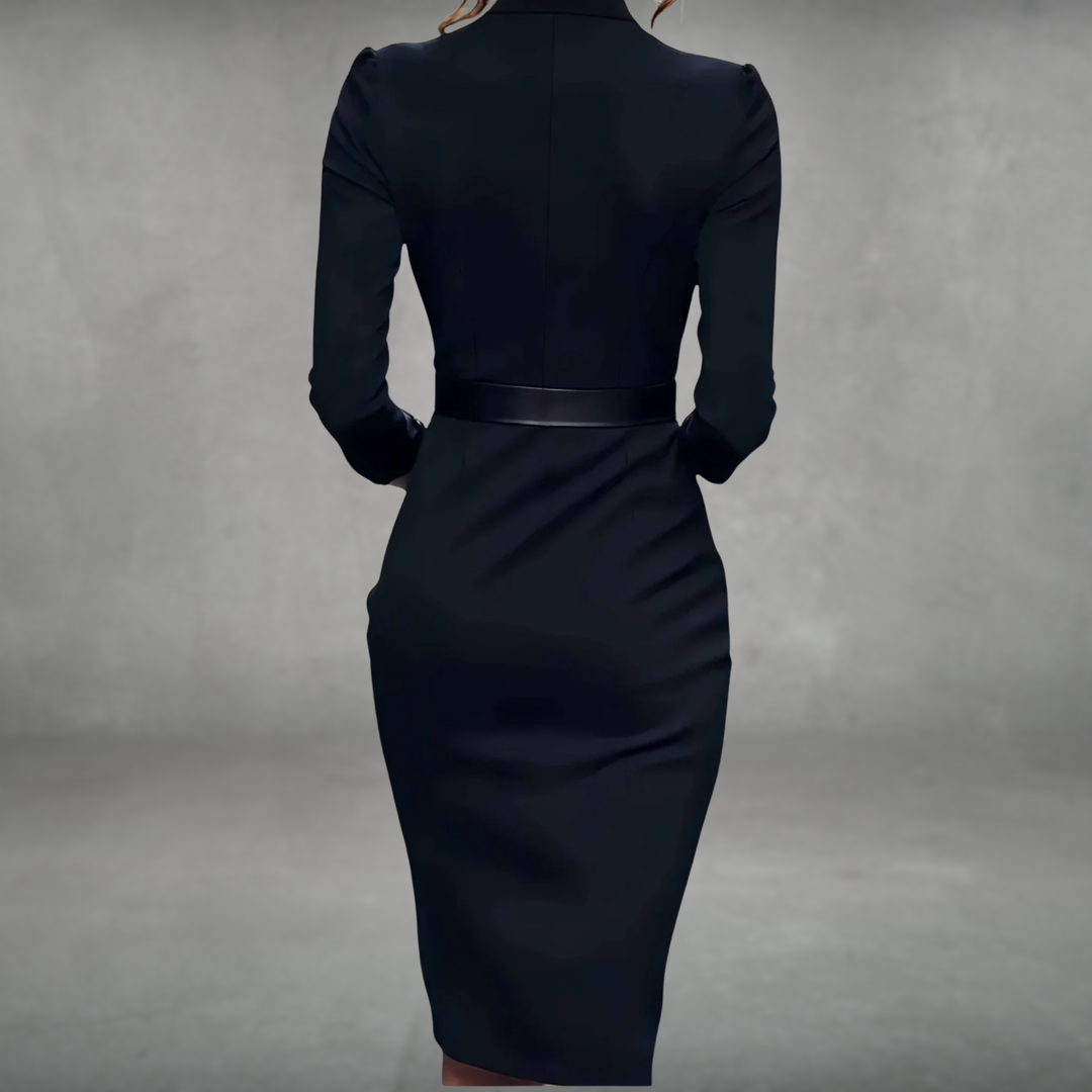 Jane | Elegant Belted Dress