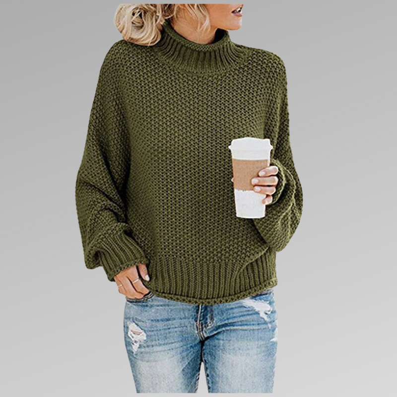 Valerianne | Elegant Jumper Green