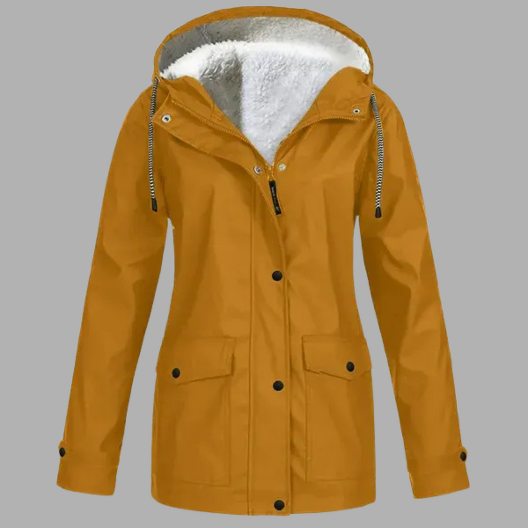 Stine | Luxurious Waterproof Thermofleece Khaki