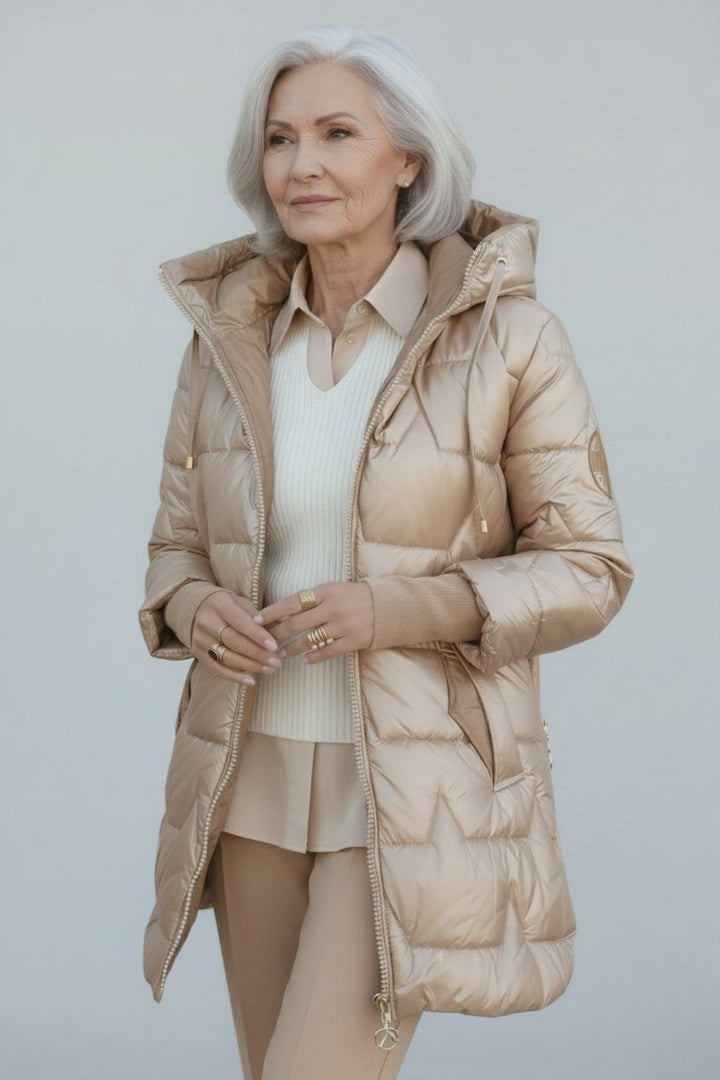 Mira | Long Quilted Jacket