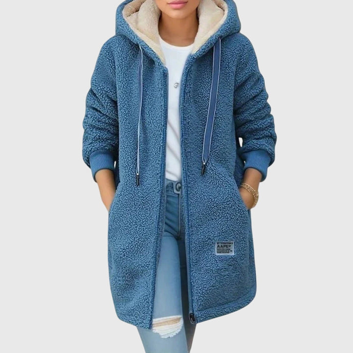 Carol | fleece jacket – Style and warmth Blue (almost sold out)