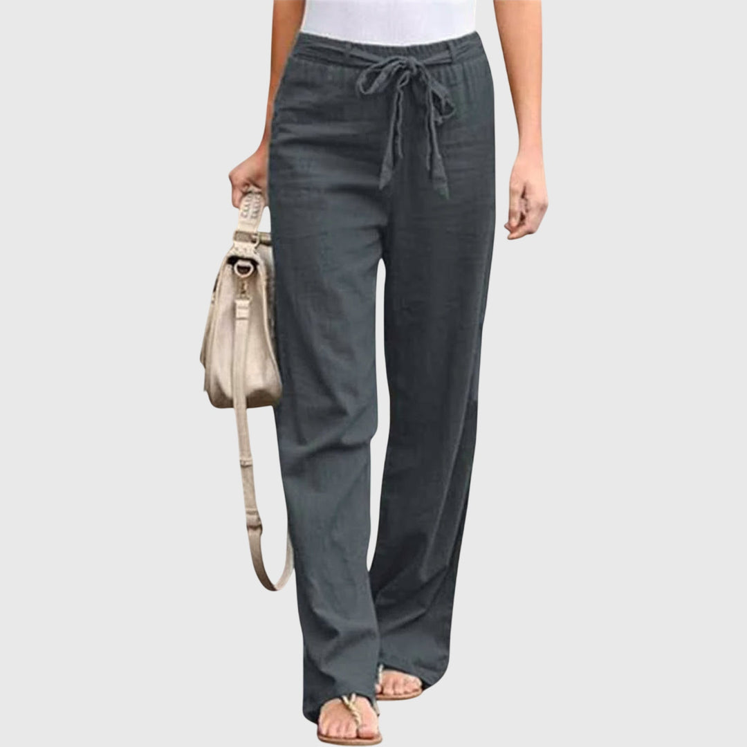Susan | Lightweight Pants Gray