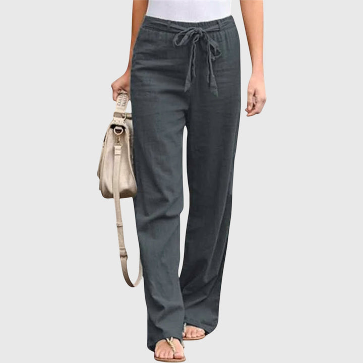 Susan | Lightweight Pants Gray
