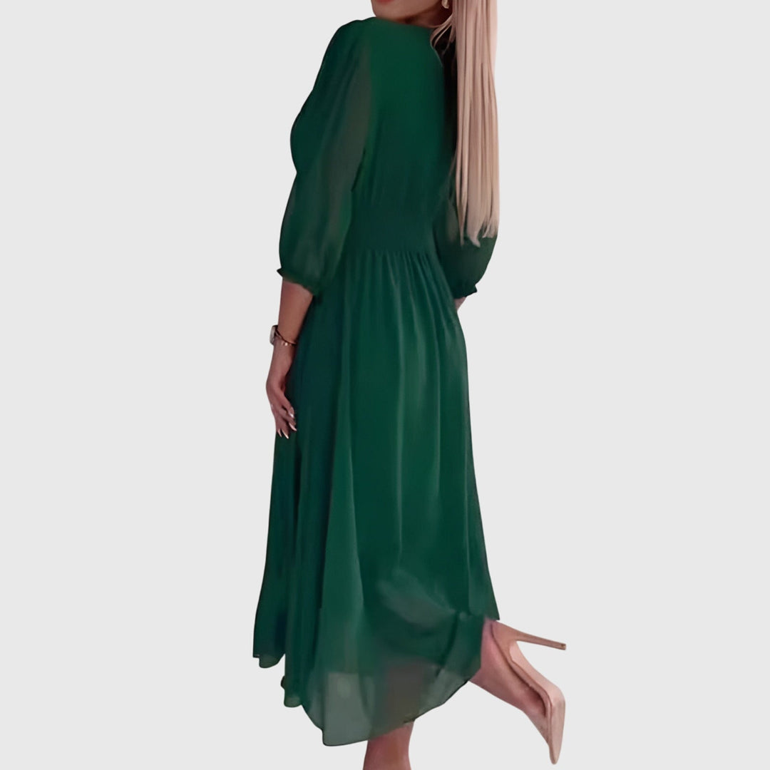 Norma | Lightweight Silky Chiffon Dress