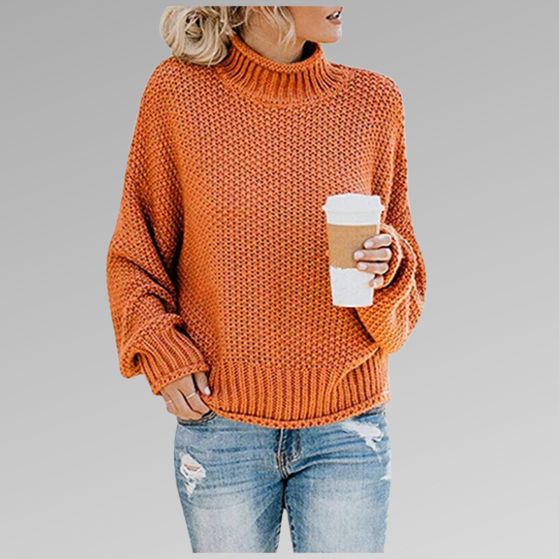 Valerianne | Elegant Jumper Orange