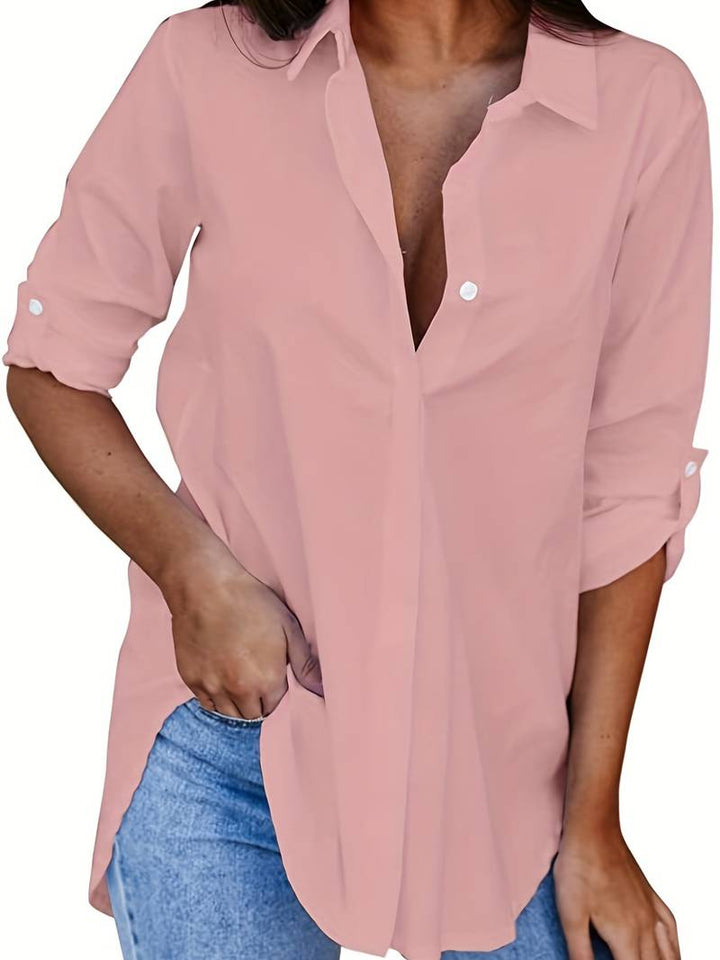 Lana | Everyday Elegance Blouse Pink