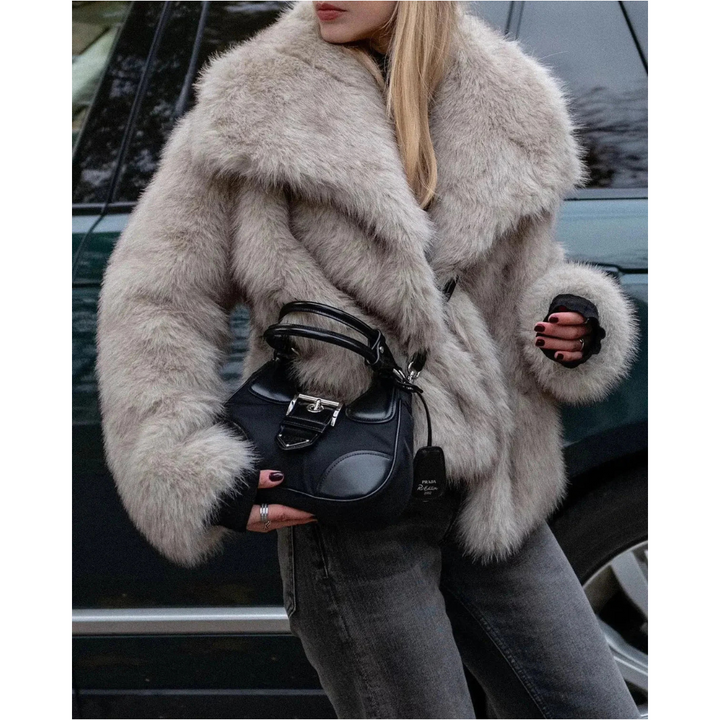 Vibeke | Fur Effect Coat