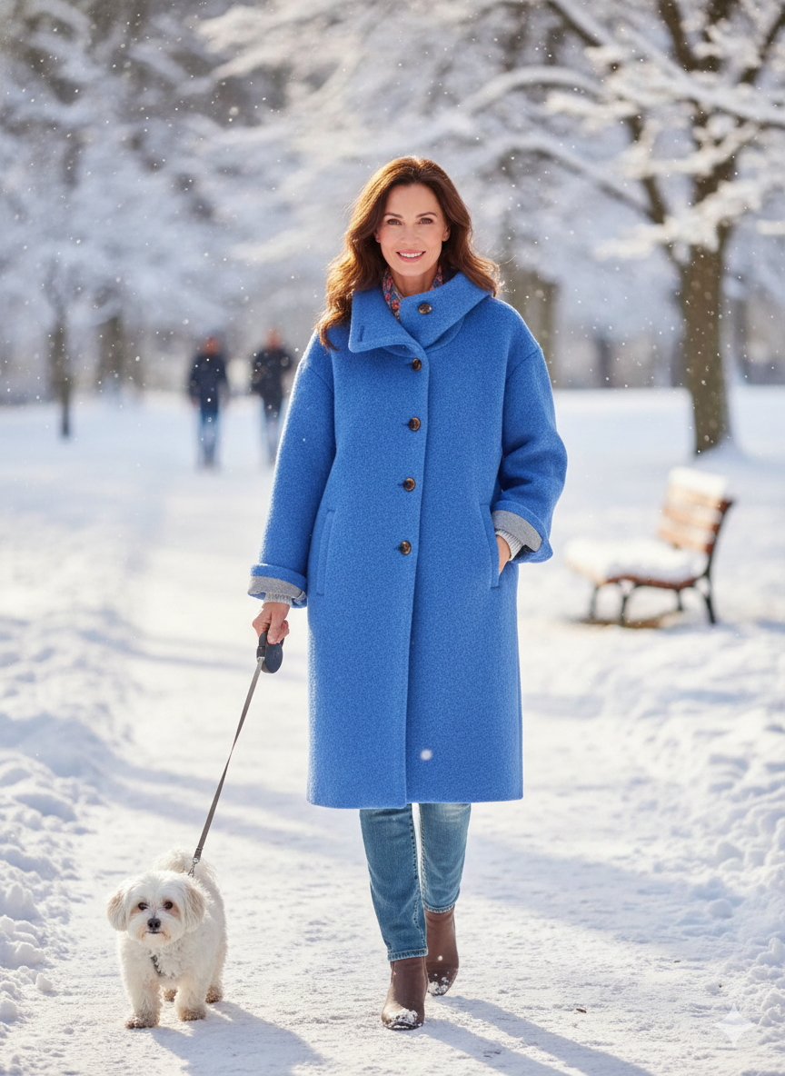 Amelie | Stylish Long Winter Coat
