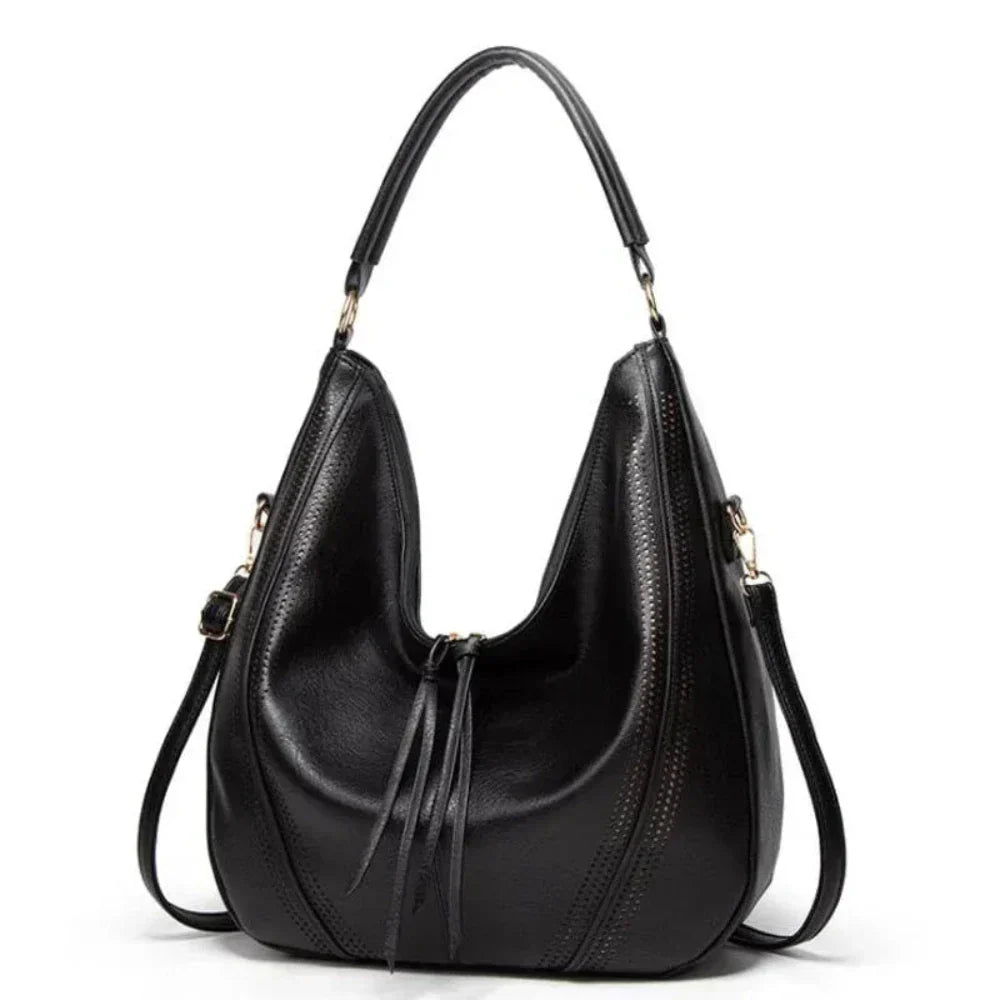 Minerva’s Classic Versatility | Vintage Bag Black