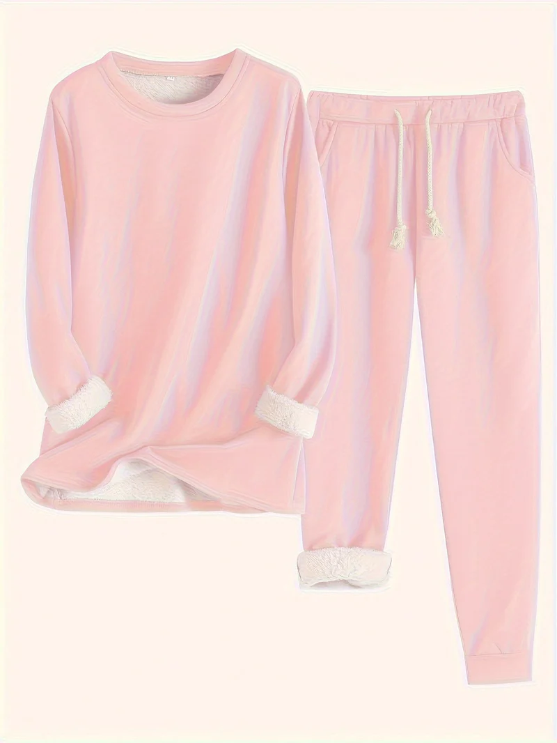 Carol | Soft Lounge Set Pink