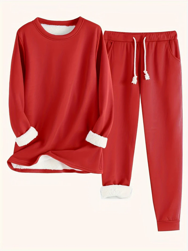 Carol | Soft Lounge Set Red