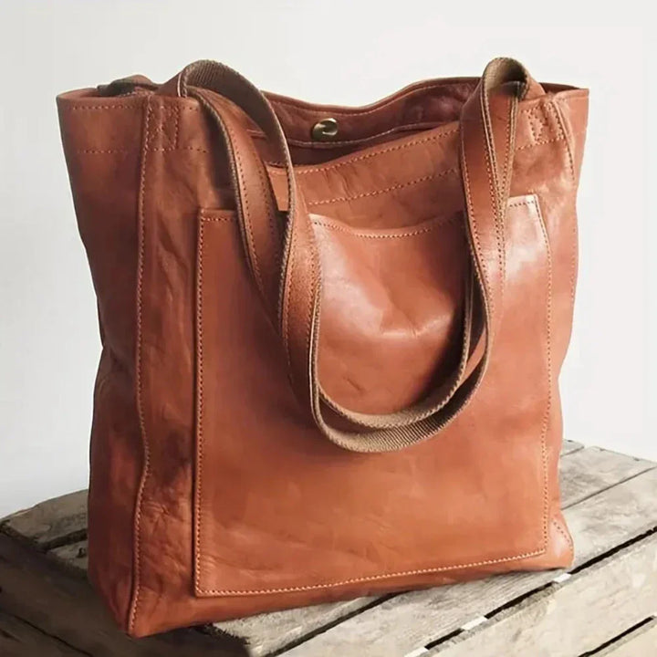 Lorena’s Modern Chic | Stylish Leather Bag Brown