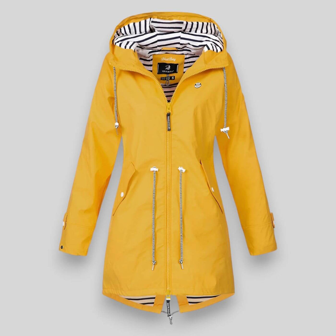 Elvina | Stylish and Waterproof Jacket Yellow