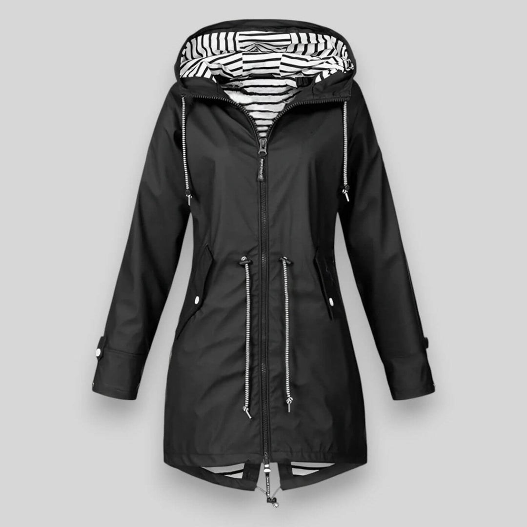 Elvina | Stylish and Waterproof Jacket Black